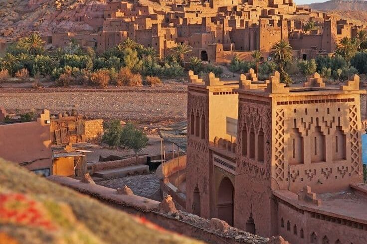 Aït Ben Haddou ksar UNESCO World Heritage site in Morocco