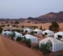 Luxury desert camp in the Sahara Desert during a private Morocco desert tour
